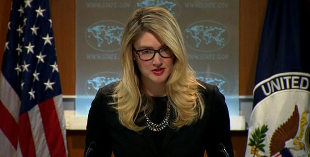 美国国务院发言人玛丽哈尔夫苏菲Marie Harf