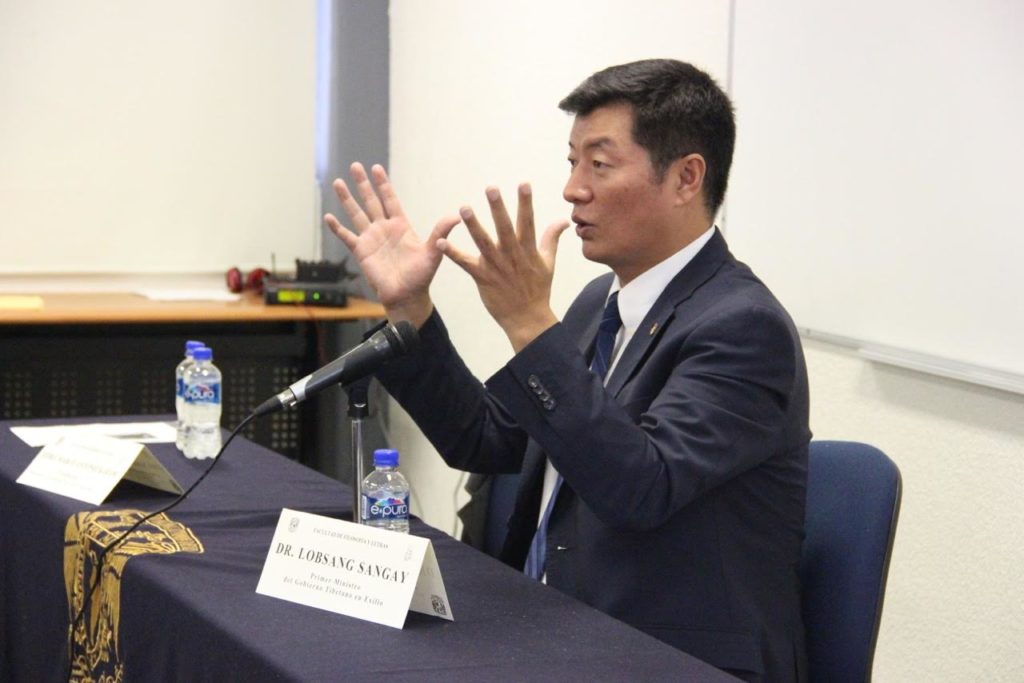 司政在墨西哥自立大学重申西藏问题
