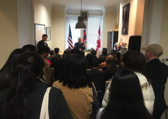 藏人行政中央驻北美办事处代表欧珠次仁出席第十一届西藏游说日活动