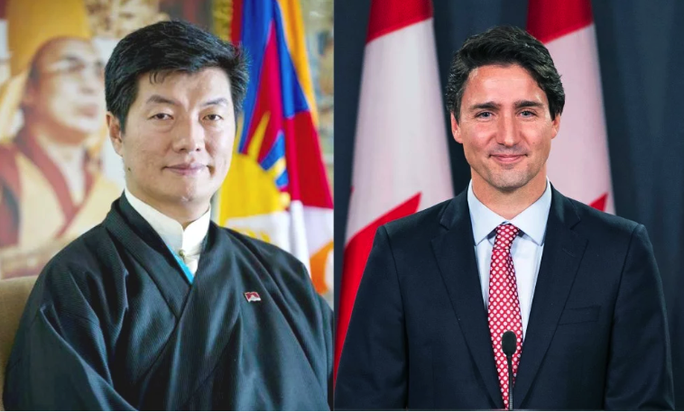 司政洛桑森格致函祝贺拿大总理特鲁多再次当选