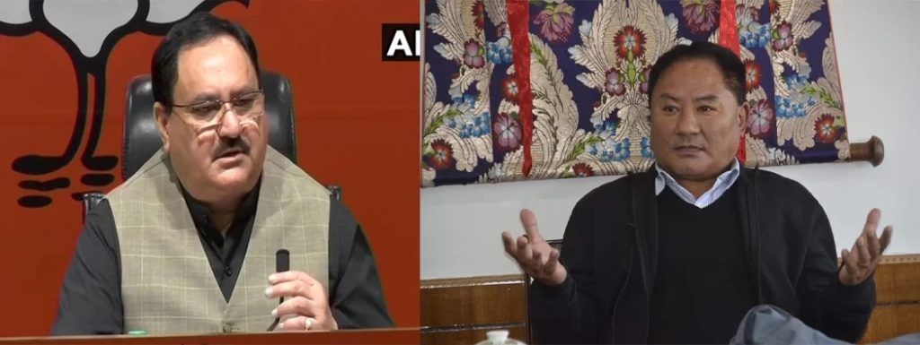 西藏人民议会议长致函祝贺新任印度人民党主席贾加特