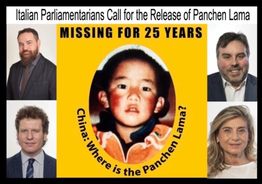 意大利国会議員敦促中共釋放第十一世班禪喇嘛根顿确吉尼玛及所有遭非法监禁的藏人政治犯